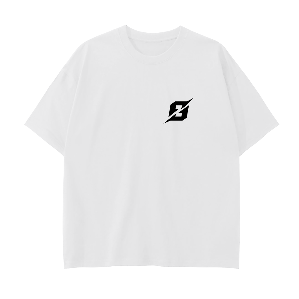 White Oversized Tee